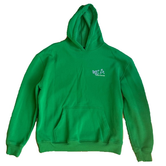 White Fox Boutique Tops - White Fox Boutique Green/Blue Hoodie